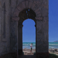 Ruined archway, Trapani