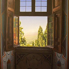 Window at Villa dŽEste (Tivoli)