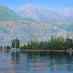 Island on Lake Garda
