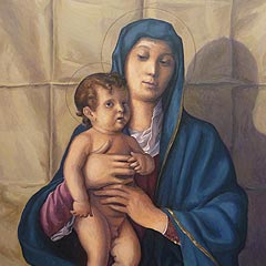 Madonna and Child after Bellini