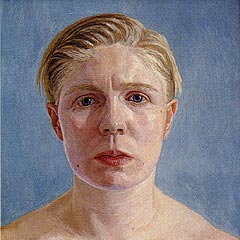 Pale woman (self portrait)