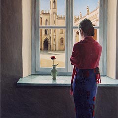 Girl by window