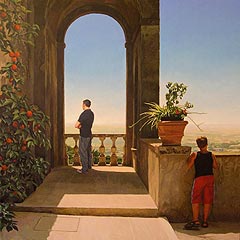 Terrace at Villa d´Este (Tivoli)